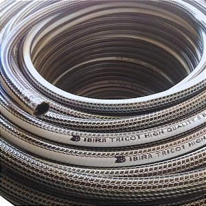 Mangueira Jardim Preta Tricotada Anti Torção 20 Metros Ibirá Preto