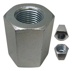 Conexão Luva Adaptadora De Redução Em Aço 3/4 X 1/2 Npt