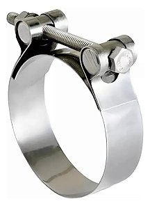 Abraçadeira Tucho 48-54 Mm T-clamp Para Mangotes 100% Inox