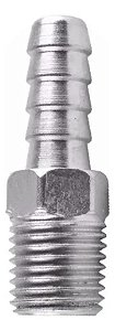 Espigão Adaptador Fixo Macho 1/8  Npt X Mangueira 3/8