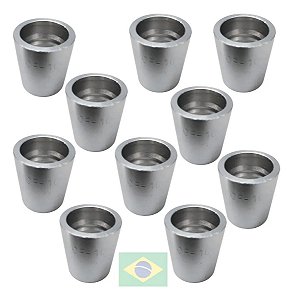 Kit 10 Capa Prensar Mangueira 5/8 Nacional C/ Descasque -