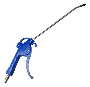 Pistola Bico Ar Comprimido Limpeza 1/4 Ponta Longa