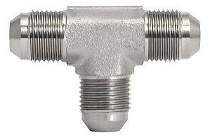 Adaptador Tee Macho 1/2  Sae  Jic Forjado