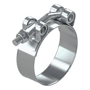 Abraçadeira Tucho 28-34 Mm T-clamp Para Mangotes 100% Inox