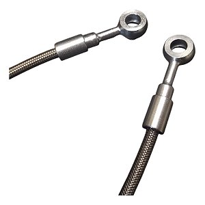 Flexivel Freio Aeroquip 80cm Com Terminais Reforçados