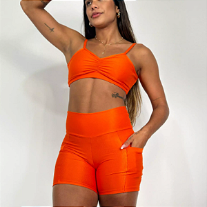 CONJUNTO DE SHORTS TANGERINE