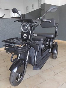 Triciclo Thor 48V - Potência e Conforto em 3 Rodas