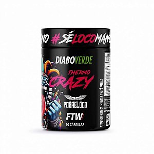 Diabo Verde Thermo Crazy - Suplemento Termogênico