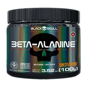 Beta-Alanine Black Skull - Suplemento Redutor de Fadiga