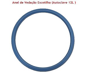 Anel de Vedação Escotilha (Autoclave 12L ) - Gnatus