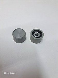 Knob cinza para registro ( cada )
