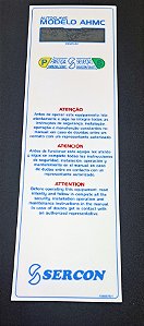 Painel Autoclave Serrcon Ahmc/ahmc5 ( Membrana )