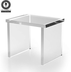 Escada Para Maca De Acrilico 1 degrau, Acrilico De Luxo