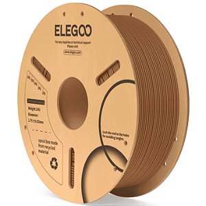 ilamento Elegoo PLA 1.75mm 1Kg Marrom