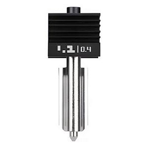 Hotend de alto fluxo com bico de aço temperado 0.4 mm - H2D FAH030
