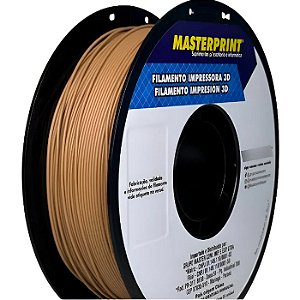 Filamento PLA Madeira Escura 1Kg MasterPrint