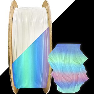 Filamento PLA Fosforescente Rainbow 1Kg MasterPrint