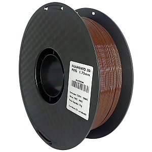 Filamento PETG Marrom Escuro 1Kg MasterPrint