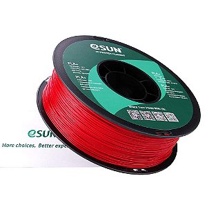 Filamento PLA Vermelho RGB Red 1Kg Esun