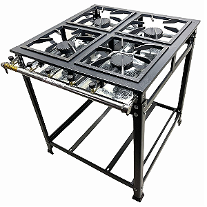 FOGAO IND 4 BOCAS ALTA PRESSÃO