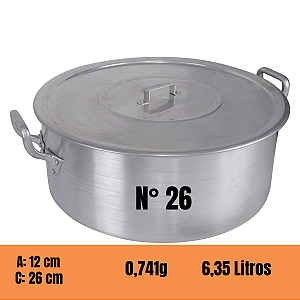 CAÇAROLA 26 6,35 L STAND C TAMPA