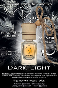 Aromatizador Automotivo Premium | Dark Light | 9 Ml | Perfume de Carro | Ange ou Démon