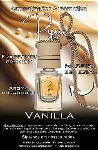 Aromatizador Automotivo Premium | Vanilla | 9 Ml | Perfume de Carro | Baunilha