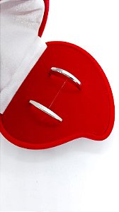 Aliança de Prata 925 Chanfrada 2mm