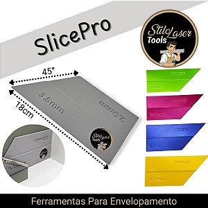 SlicePro Regua de Corte para Vinil Adesivo 2 e 3.5 milimetros