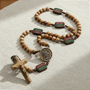 Terço De Nossa Senhora Aparecida Com Mistérios Resinados