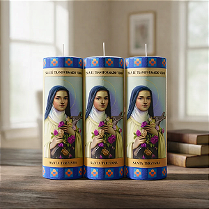 Vela Votiva 272g Santa Terezinha - 03 Unidades