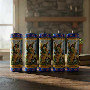 Vela Votiva 272g Anjo Da Guarda - 05 Unidades