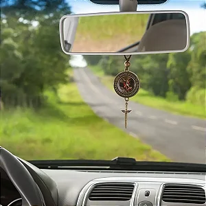 Adorno Retrovisor De Carro São Miguel Arcanjo Espada