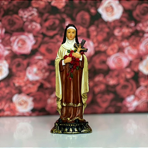 Imagem Santa Teresinha Do Menino Jesus 12,5 Cm Resina
