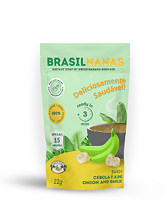 Sopa Instantânea de Biomassa de Banana Verde