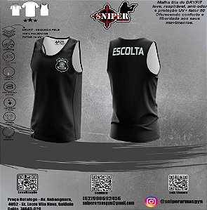 Camiseta Sniper BRASIL Escolta Regata
