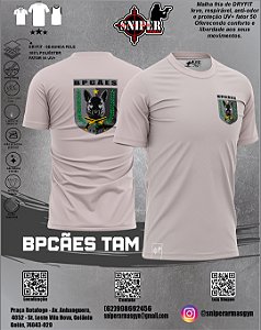 Camiseta Sniper BRASIL BPCÃES Caqui