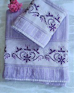 Jogo de banho Rechilieu lilás