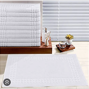 Toalha Piso Domus Absorvente/branco