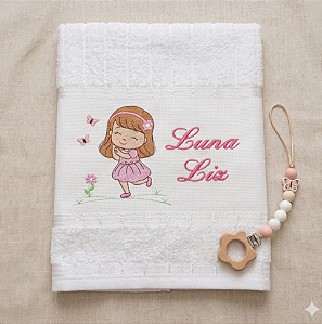 Toalha de Mão Infantil Personalizada