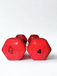 Par de Halter Sextavado 4kg