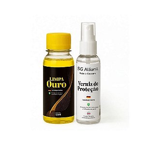 Limpa Ouro e Verniz Proteção para Semijoias, Bijuterias e Joias