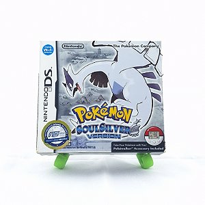 Pokémon SoulSilver com PokeWalker (Completo) - Nintendo DS / 3DS