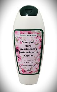 Shampoo para Crescimento e Fortalecimento Capilar - Com Alecrim e Aloe Vera