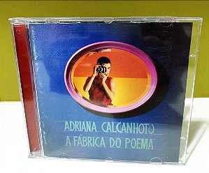ADRIANA CALCANHOTTO - A FÁBRICA DO POEMA (CD USADO)