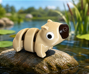 Mini animais articulados impressos em 3D