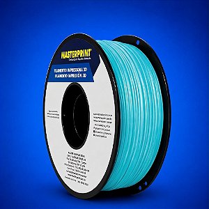 Filamento 3D PLA SILK 1,75mm Masterprint 1Kg - AZUL TIFFANY