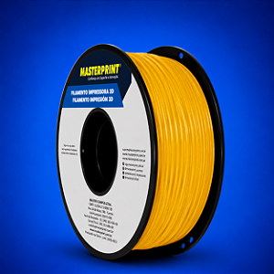 Filamento 3D PETG 1,75mm Masterprint 1Kg AMARELO