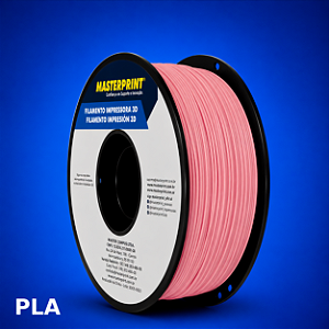 Filamento 3D PLA 1,75mm Masterprint 1Kg ROSA
