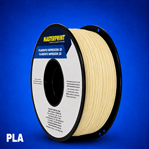 Filamento 3D PLA 1,75mm Masterprint 1Kg CREME ICECREAM